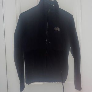 Black, Fuzzy NORTHFACE jacket!!!!